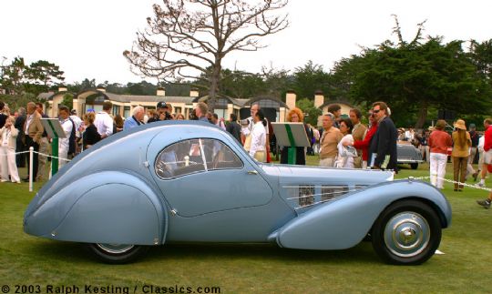 Leiloado Raro Bugatti Type 57SC 