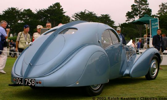 Leiloado Raro Bugatti Type 57SC 
