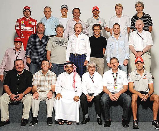 Campeões Históricos da Fórmula 1 e Personalidades